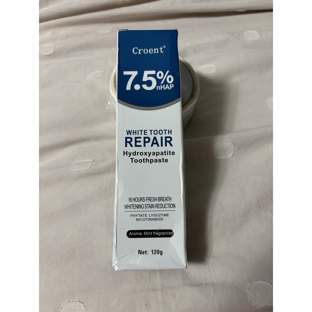 Croent Hydroxyapatite Toothpaste 120g 7.5% nHAP